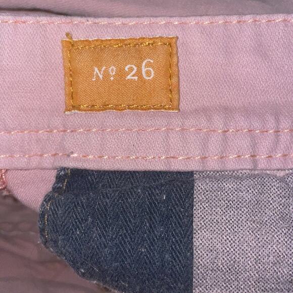 Anthropologie / Pilcro and the Letterpress Women’s Sz 26 Pink Chino Pants - Picture 6 of 7